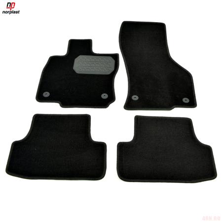 Коврики салона текстильные для Volkswagen Golf 8 хетчбек (2019-2025) № NPA00-VTe950-176
