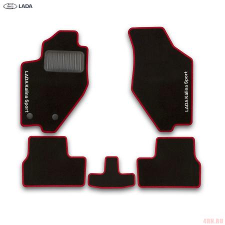 Коврики салона оригинальные для Lada (ВАЗ) Kalina Sport (2004-2013) № 99999219274082