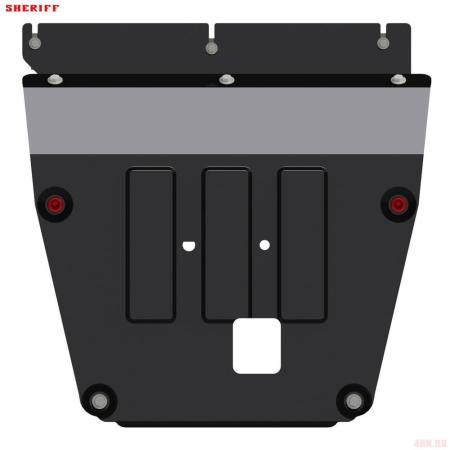 Защита картера и КПП для Renault Duster (2015-2020) № 18.2966