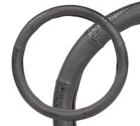 фотографии оплетка из искусственной кожи с тиснением (черный), l 40см awc-sl-03l