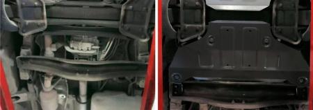 Защита КПП для Mercedes Sprinter Classic W909 RWD (2013-2018) № 111.3922.1