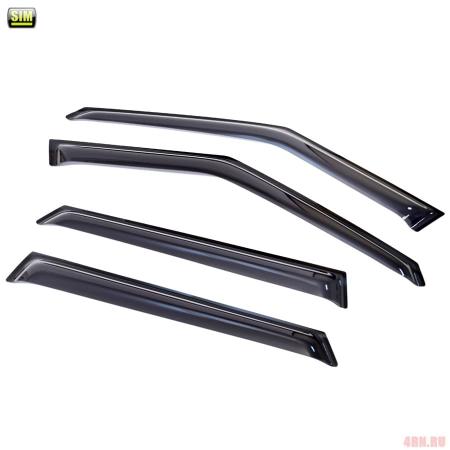 Дефлекторы боковых окон для Land Rover Range Rover Velar (2017-2025) № SLRRRV1732
