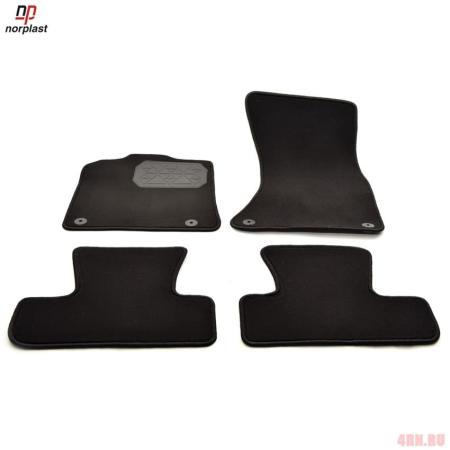 Коврики салона Norplast текстильные для Audi Q5 (2008-2016) № NPL-VTe-050-750a