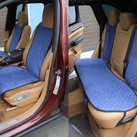 Комплект накидок из алькантары, Россия (широкое сиденье) № ALKSRUSKOMP017