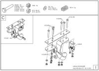 Фаркоп Galia для Nissan Pathfinder R51 (2005-2014) № N041A