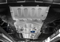 Защита двигателя, КПП и раздаточной коробки для BMW X4 (2018-2025) 3 части № K333.0531.1