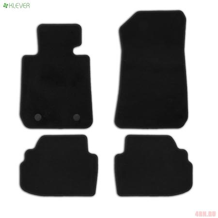 Коврики салона Klever текстильные Econom для BMW 3-Серия купе E92 АКПП (2006-2012) № KLEVER010508101200k