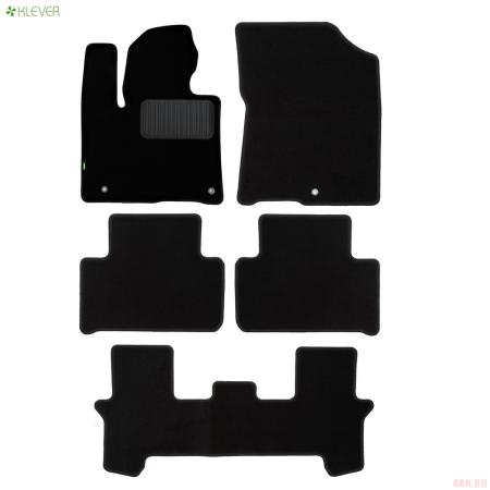 Коврики салона текстильные Standard для Kia Sorento (2020-2025) 5 шт. № KVR02.025.067.01210kh