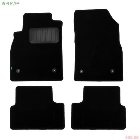 Коврики салона Klever текстильные Premium для Opel Astra J хэтчбек (2010-2015) № ACT.KLEVER03372322110kh