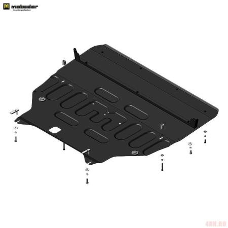 Защита картера и КПП для EXEED VX (2021-2025) № 79005