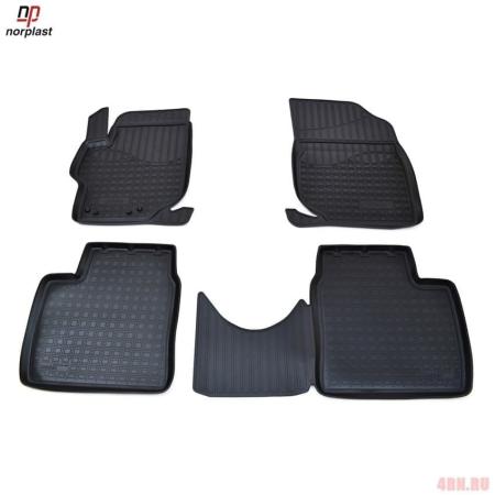 Коврики салона Norplast для Peugeot 301 (2013-2025) № NPA11-C14-450
