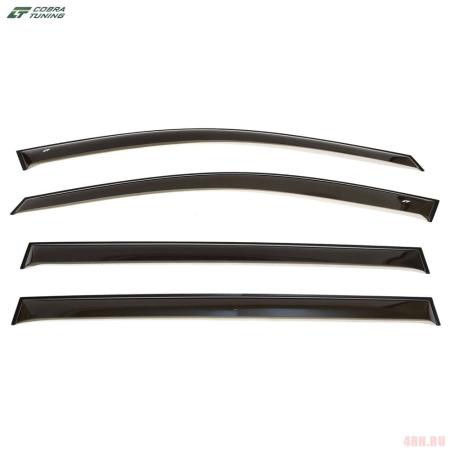 Дефлекторы боковых окон Cobra для SsangYong Stavic (2014-2019) № S30613