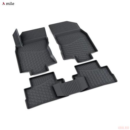 Коврики салона для Nissan Terrano D10 (2014-2022) № 1090211