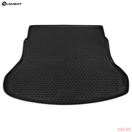 Коврик в багажник для Hyundai Solaris седан (2017-2022) № ELEMENT2065B10