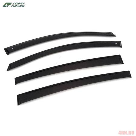 Дефлекторы боковых окон Cobra для Nissan Tiida хэтчбек (2004-2014) № N11504