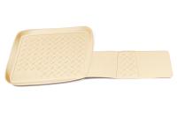 Изображение коврики салона norplast для chery fora седан (2006-2010) бежевые № npl-po-11-11-b