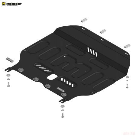 Защита картера и КПП для Honda Vezel (2021-2025) 2WD № 70803