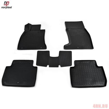 Коврики в салон Norplast для Kia Stinger (2017-2023) № NPA11-C43-830