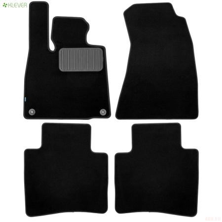Коврики салона текстильные Premium для HONGQI H9 (2022-2024) № KLEVER0511600322110kh