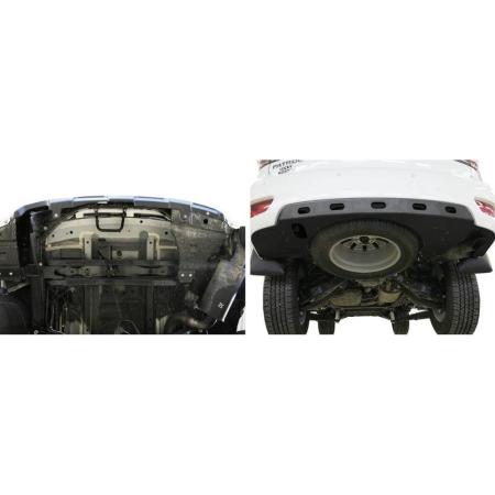 Защита картера и КПП для Nissan Note (2004-2014) № 111.04146.1