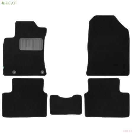 Коврики салона текстильные Premium для Kia Ceed универсал (2018-2025) 5 шт. № KLEVER0302507422110kh