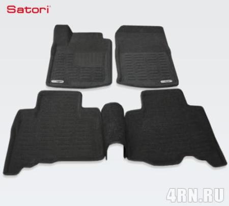 Коврики салона Satori Liner 3D Basic текстильные для Toyota Land Cruiser Prado 150 (2010-2013) № SI 02-00169