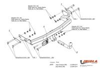 Фаркоп Imiola для Jeep Compass MK (2006-2011) № J.070
