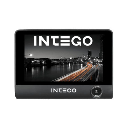 Видеорегистратор INTEGO VX-315DUAL HD,3 камеры, монитор 3,9"