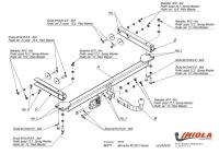 Фаркоп Imiola для Mercedes C-Class (W202) седан (1993-2000) № M.011