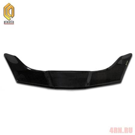 Дефлектор капота CA Plastic Classic черный для Honda Fit (2008-2013) № 2010010105679
