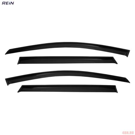 Дефлекторы окон для Mazda CX-9 (2016-2025) № REINWV1023