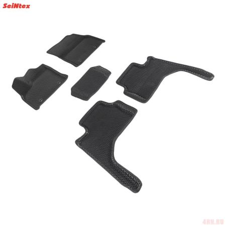 Коврики салона Eva 3D "ромб" для Toyota Land Cruiser 300 (2021-2025) № 96544