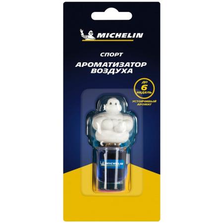 Ароматизатор воздуха MICHELIN Бибендум, подвесной, жидкостный, 5 мл. "спорт" № 87879