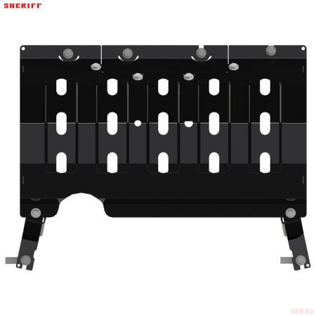 Защита выхлопной системы для Jeep Wrangler (2018-2025) № 04.3995