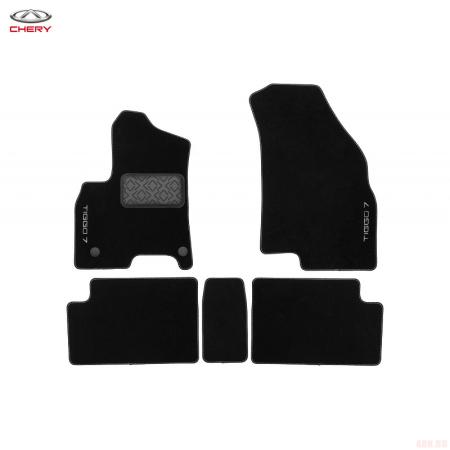 Коврики салона текстильные оригинальные для Premium Chery Tiggo 7 Pro (2020-2024) № CHERY0212