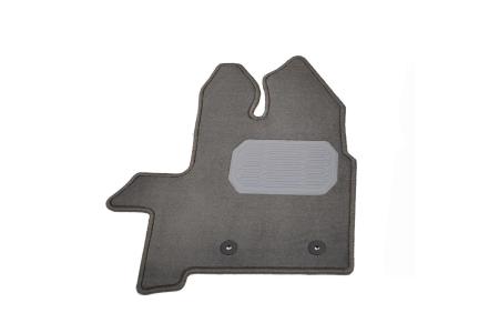 Текстильные коврики салона текстильные для Ford Transit (2014-2024) серые № NPA10-VTe220-730-G