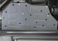 Защита топливного бака для Volkswagen Teramont 4WD (2017-2025) 2 части № 333.5862.1