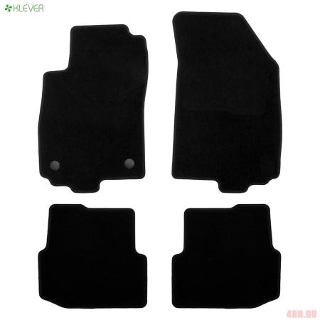 Коврики салона Klever текстильные Econom для Chevrolet Aveo хэтчбек, седан (2012-2015) № KLEVER01081801200k