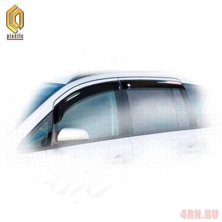 Дефлекторы окон CA Plastic Classic полупрозрачные для Opel Zafira (2006-2012) № 2010030301679