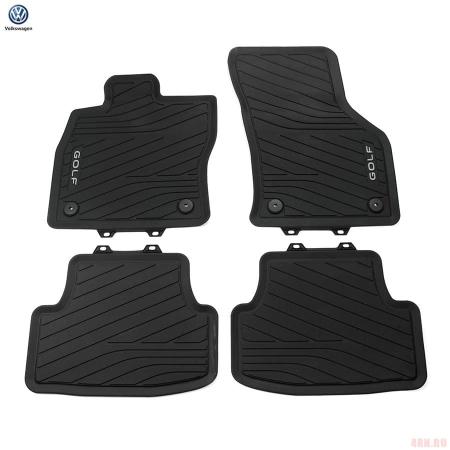 Коврики салона оригинальные для Volkswagen Golf 8 (2019-2025) № 5H106150082V