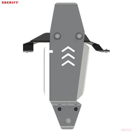 Защита редуктора для Volvo V90 Cross Country (2016-2025) № 25.3385