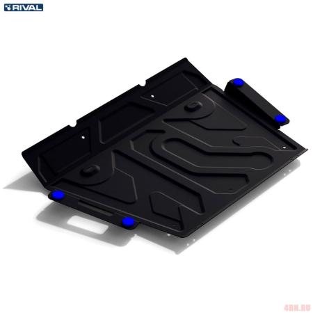 Защита двигателя и КПП для Toyota RAV4 (2013-2018) увеличенная № 111.5769.1