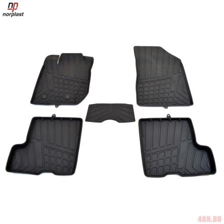 Коврики салона Norplast литьевые для Lada (ВАЗ) XRAY (2016-2022) № NP11-LdC-94-750
