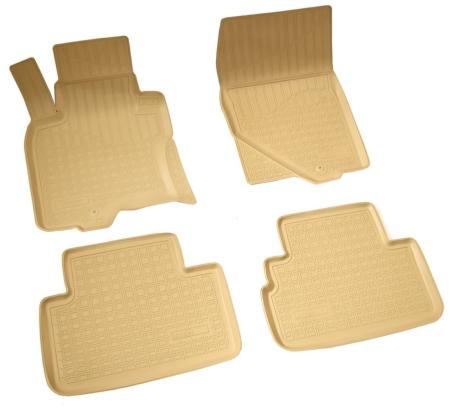 Коврики салона Norplast бежевые для Infiniti FX (2008-2014) № NPA10-C33-530-B