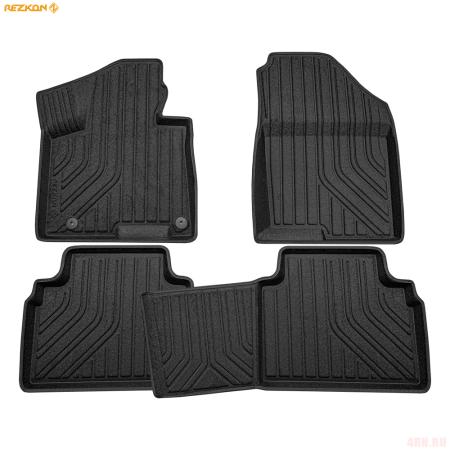 Коврики салона 3D Evaplast текстильные для Hyundai Tucson (2021-2025) Ser.S № 4520060300