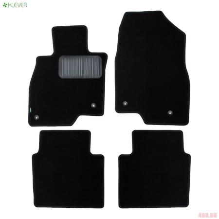 Коврики салона Klever текстильные Standard для Mazda 6 седан (2018-2025) № KVR02.033.034.01210kh