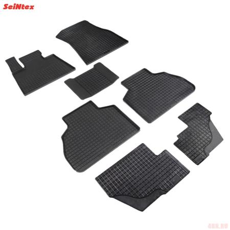 Коврики салона "Сетка" для BMW X7 (G07) (2019-2025) № 93123