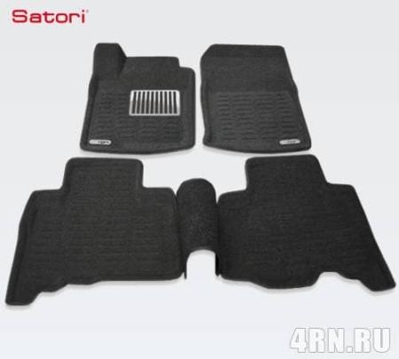 Коврики салона Satori Liner 3D Basic текстильные для Toyota Land Cruiser Prado 150 (2010-2013) № SI 05-00169