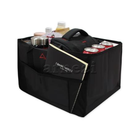Органайзер в багажник автомобиля 440х300х280 мм. складной полиэстер черный ARNEZI А1004002
