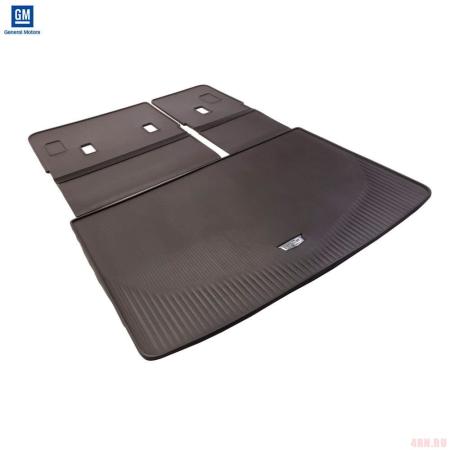 Коврик багажника оригинальный для Cadillac Escalade ESV (2020-2025) темно-коричневый № 84445549